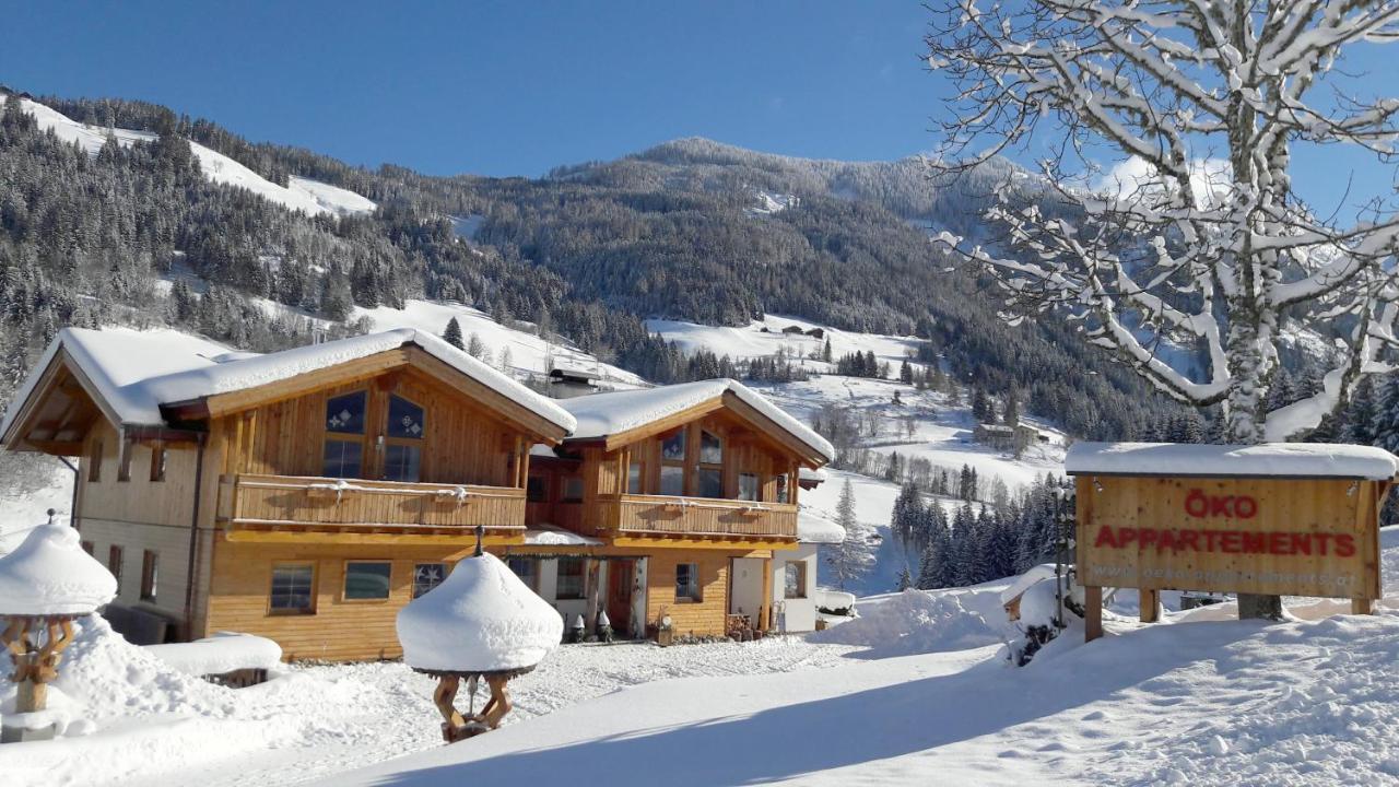 Oeko-Appartements Fallhaus Forstau  Exteriör bild