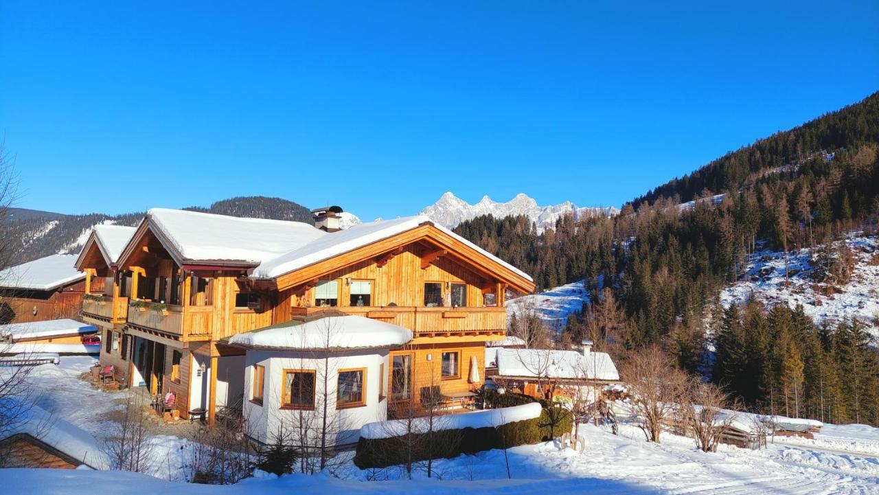 Oeko-Appartements Fallhaus Forstau  Exteriör bild